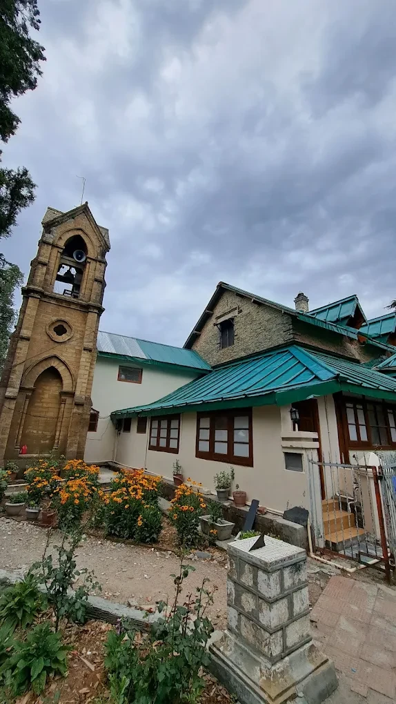 Colonial-era church and bell tower in Dalhousie